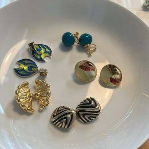 Clip on earrings